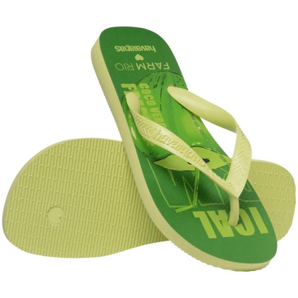 FARM Rio Havaianas Tropical Coconut Flip Flop Sandals